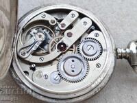 Ceas de buzunar argintiu