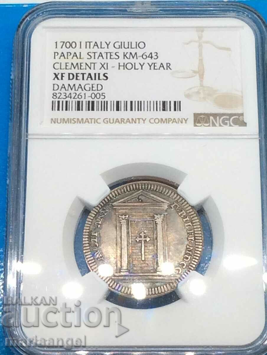 Licitație Clement XI Giulio 1700 - St. Anul ROMA Vatican Licitație Clement XI Giulio 1700 - St. Anul ROMA Vatican