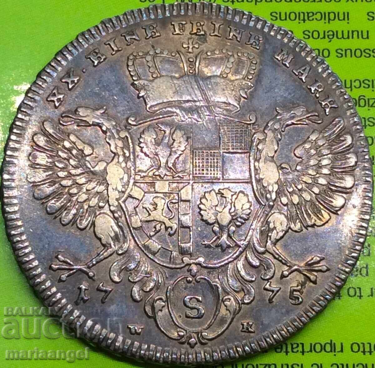 Brandenburg-Ansbakh 1/2 Taler 1775 Germania Alexandru argint cu preț € 364.04 | 712.00 BGN Brandenburg-Ansbakh 1/2 Taler 1775 Germania Alexandru argint cu preț € 364.04 | 712.00 BGN