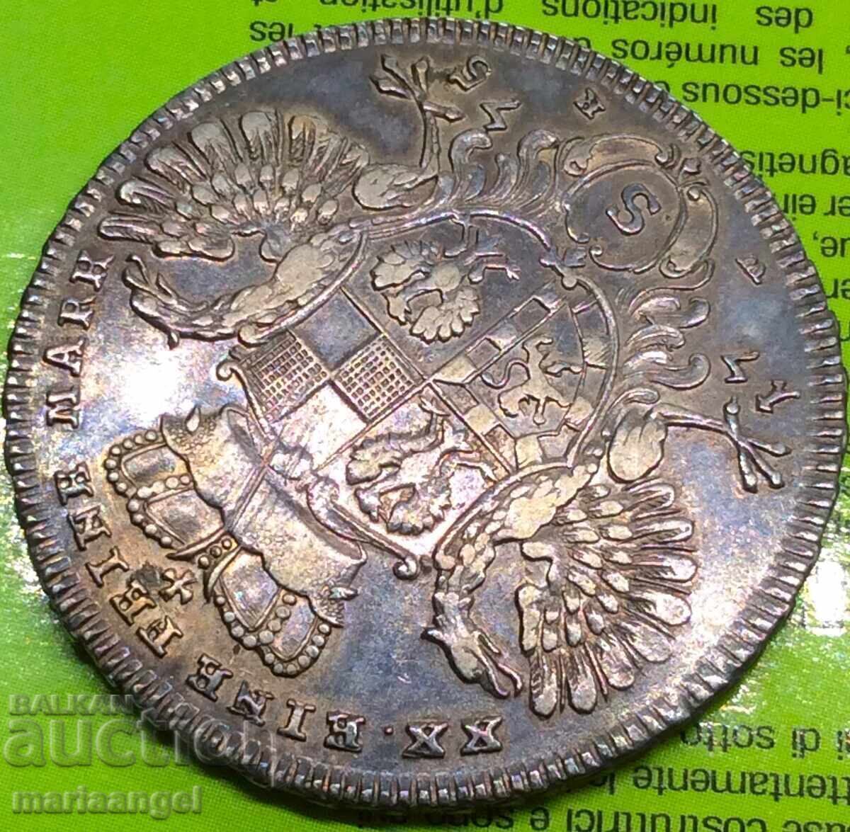 Παράδοση Brandenburg-Ansbakh 1/2 Τάληρο 1775 Γερμανία Αλέξανδρος ασήμι Παράδοση Brandenburg-Ansbakh 1/2 Τάληρο 1775 Γερμανία Αλέξανδρος ασήμι