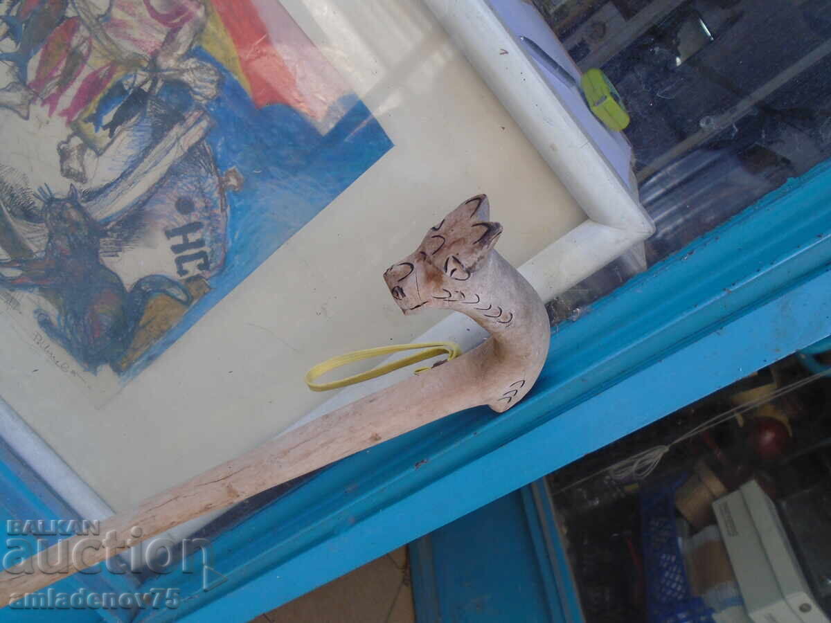 Shepherd's crook with carving - 6 Shepherd's crook with carving - 6