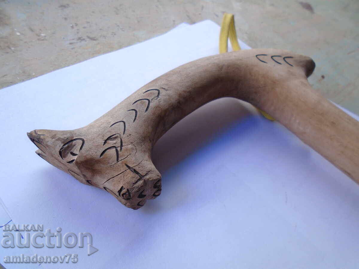 Shepherd's crook with carving - 7 Shepherd's crook with carving - 7