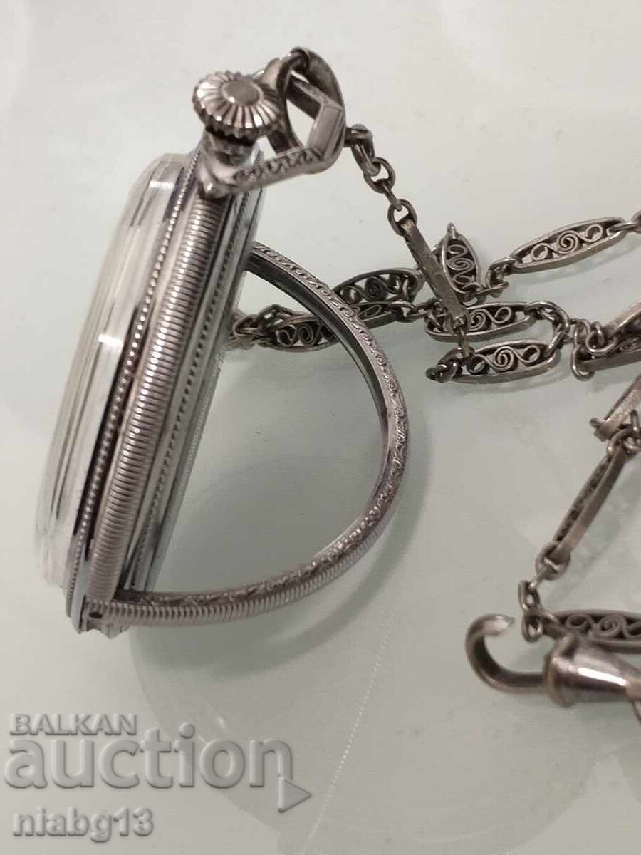 Δημοπρασία Ρολόι τσέπης επιτραπέζιου λέκτορα Ixor Δημοπρασία Ρολόι τσέπης επιτραπέζιου λέκτορα Ixor