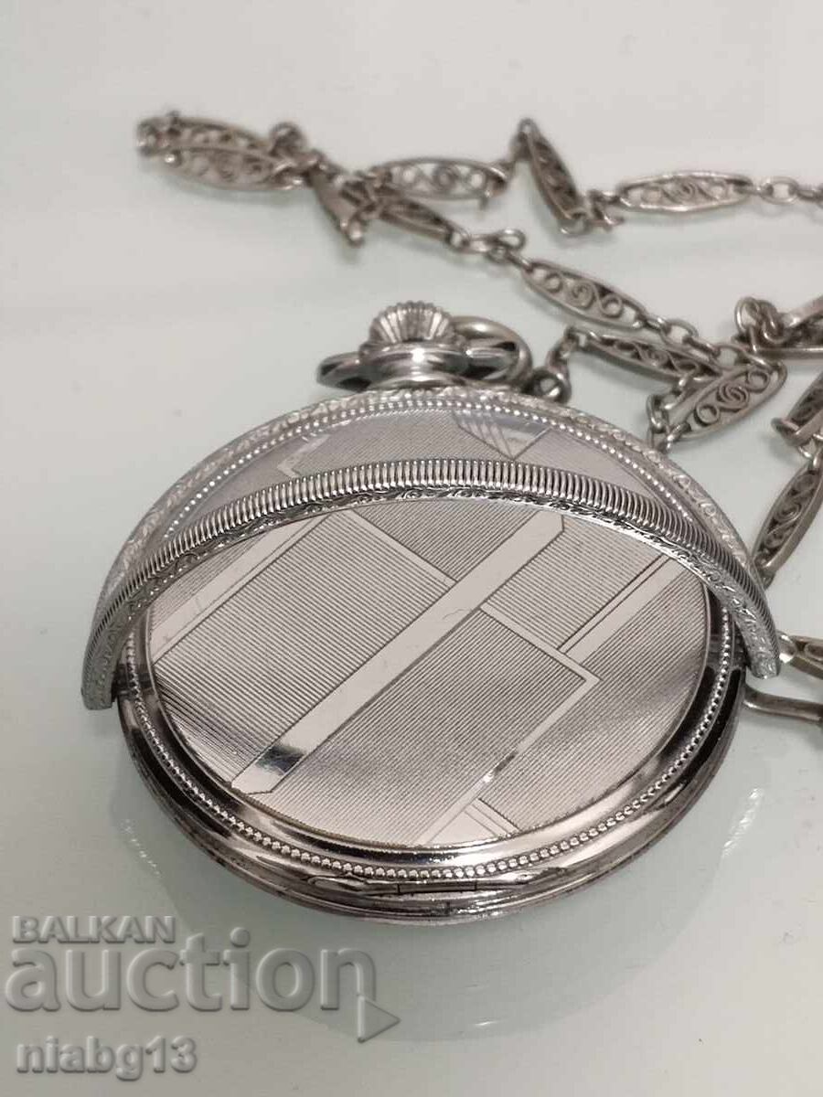 Παράδοση Ρολόι τσέπης επιτραπέζιου λέκτορα Ixor Παράδοση Ρολόι τσέπης επιτραπέζιου λέκτορα Ixor