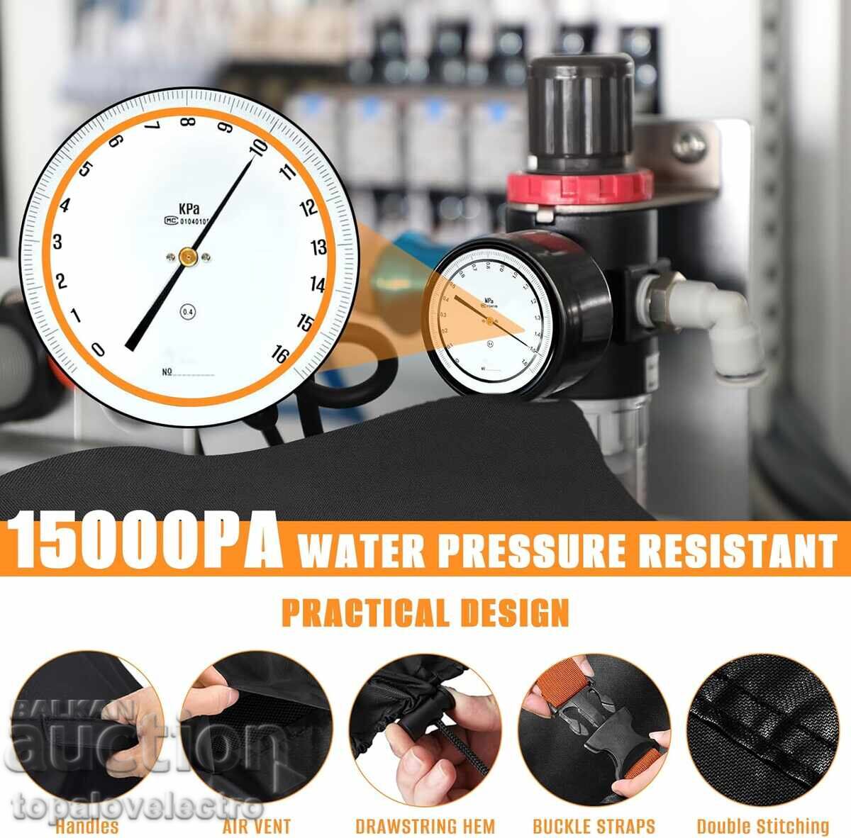 Licitație NOU! Husa pentru mobilier de grădină 180x100x74 cm, 420D rezistentă la apă Licitație NOU! Husa pentru mobilier de grădină 180x100x74 cm, 420D rezistentă la apă