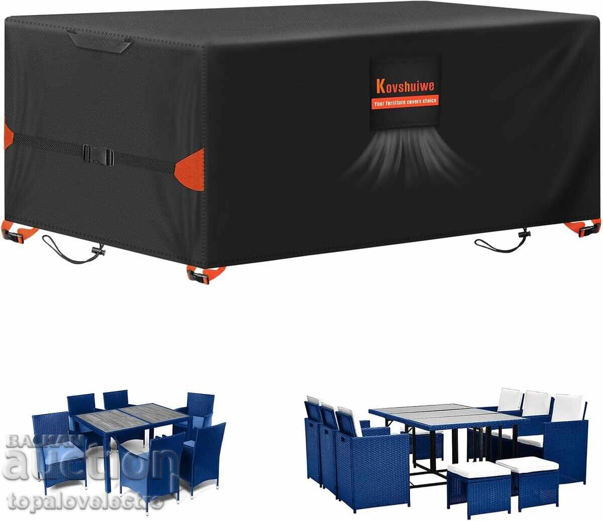NOU! Husa pentru mobilier de grădină 180x100x74 cm, 420D rezistentă la apă NOU! Husa pentru mobilier de grădină 180x100x74 cm, 420D rezistentă la apă