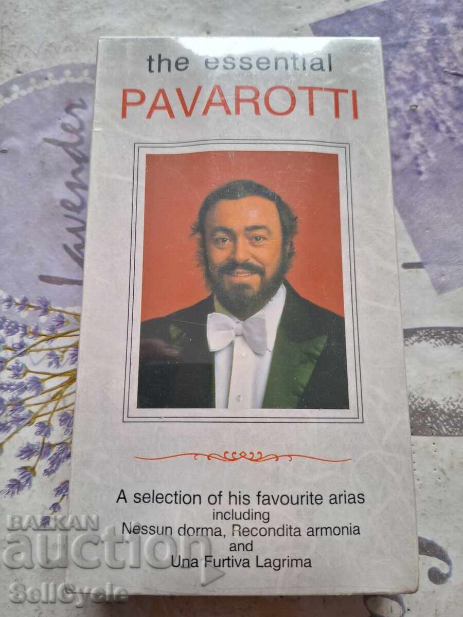 ✅CASSETĂ VIDEO - PAVAROTTI ❗