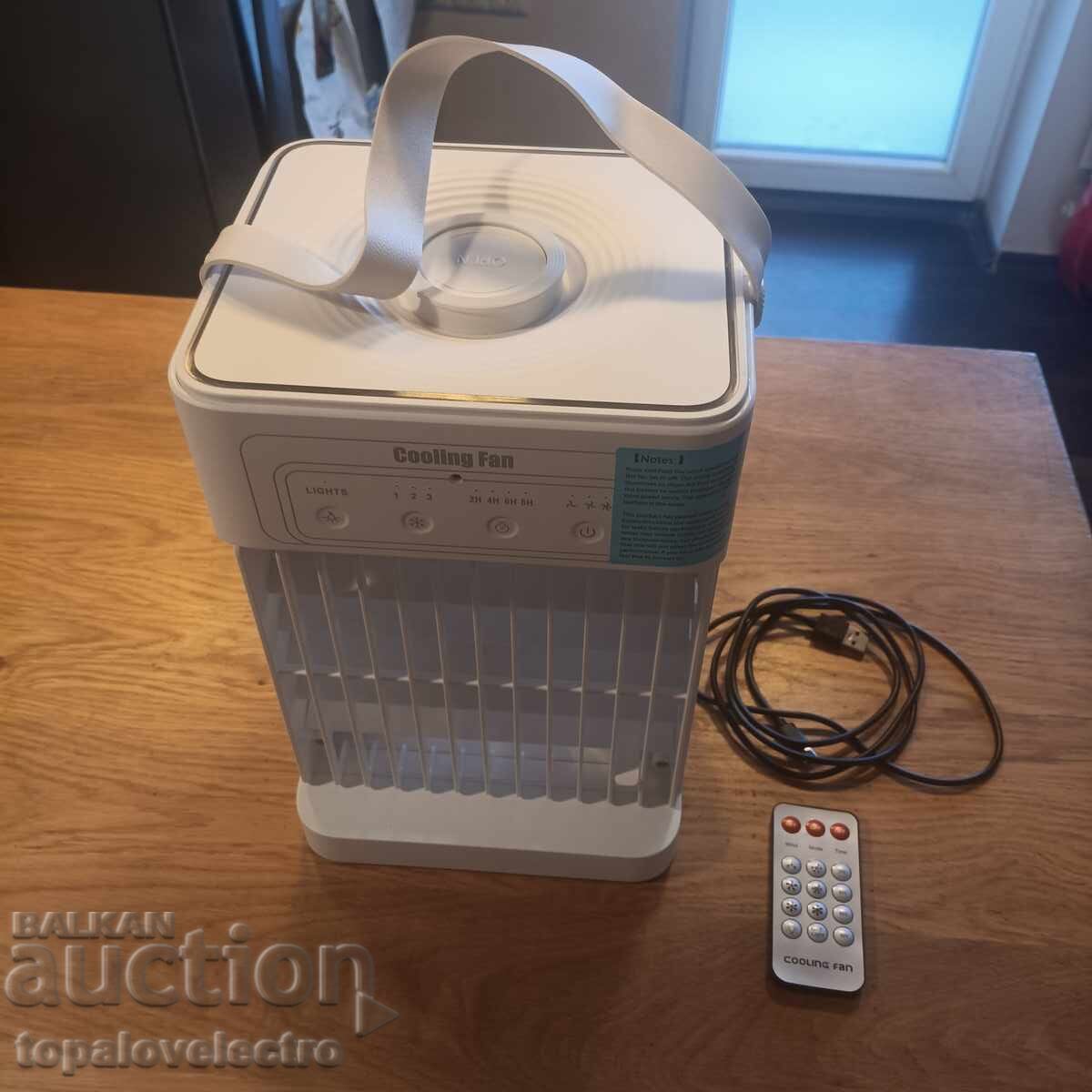 НОВ! Преносим климатик 4-в-1, водно охлаждане, 1100 мл, 3 ск - 5 НОВ! Преносим климатик 4-в-1, водно охлаждане, 1100 мл, 3 ск - 5