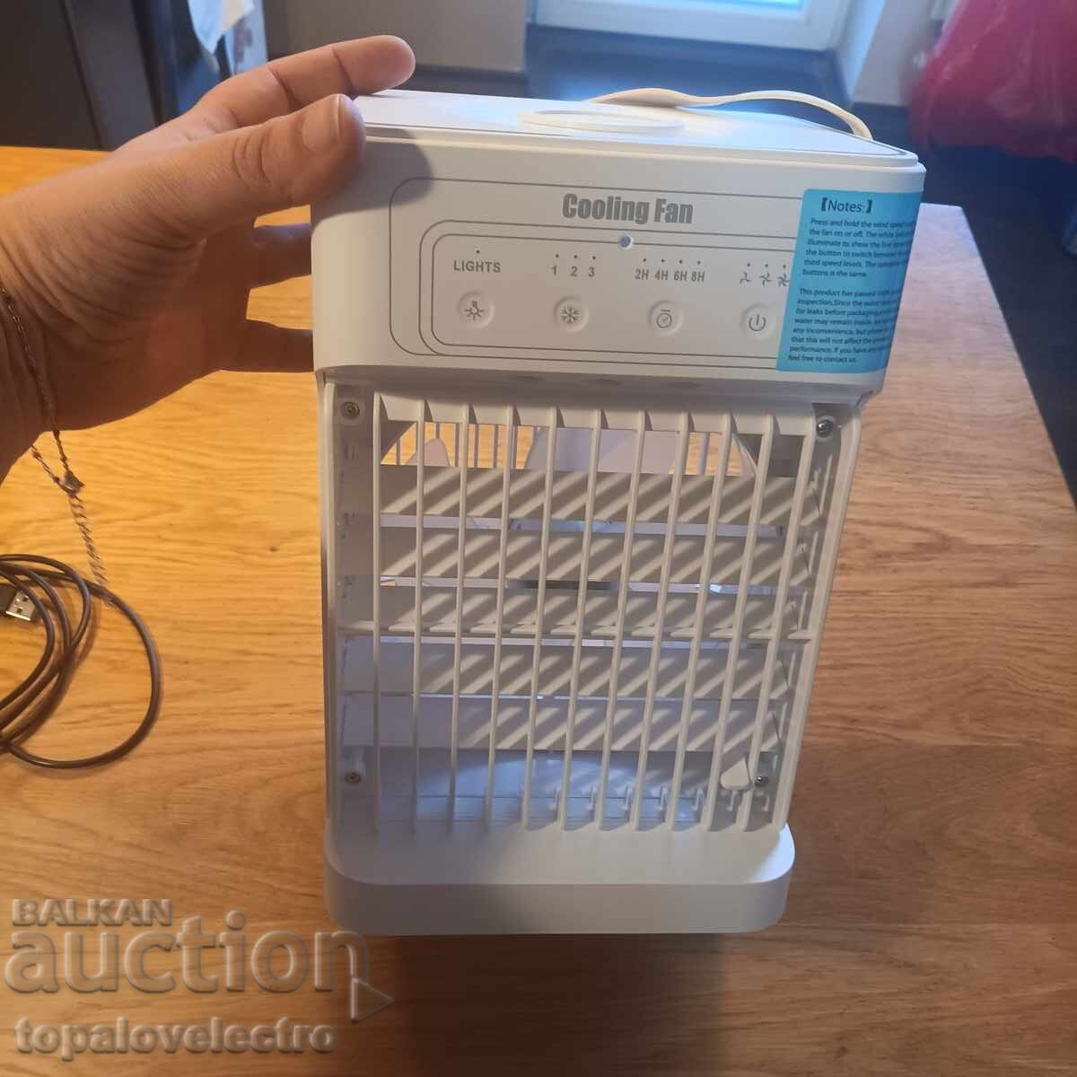 НОВ! Преносим климатик 4-в-1, водно охлаждане, 1100 мл, 3 ск - 6 НОВ! Преносим климатик 4-в-1, водно охлаждане, 1100 мл, 3 ск - 6