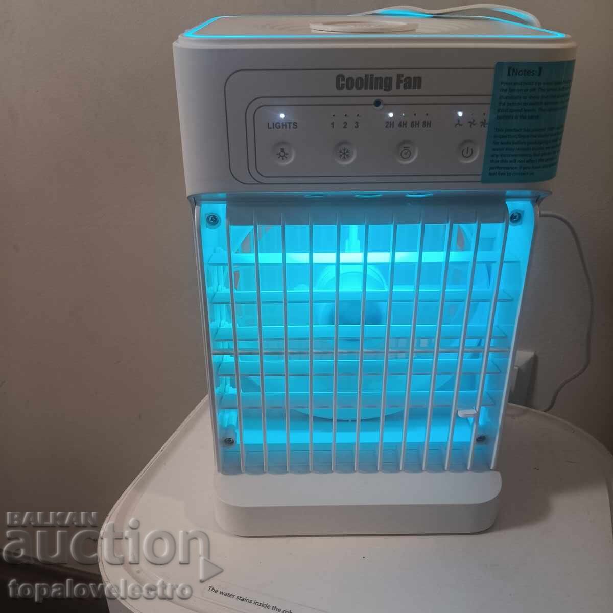 НОВ! Преносим климатик 4-в-1, водно охлаждане, 1100 мл, 3 ск - 7 НОВ! Преносим климатик 4-в-1, водно охлаждане, 1100 мл, 3 ск - 7