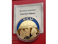 Либерия-10 долара 2002-Италия