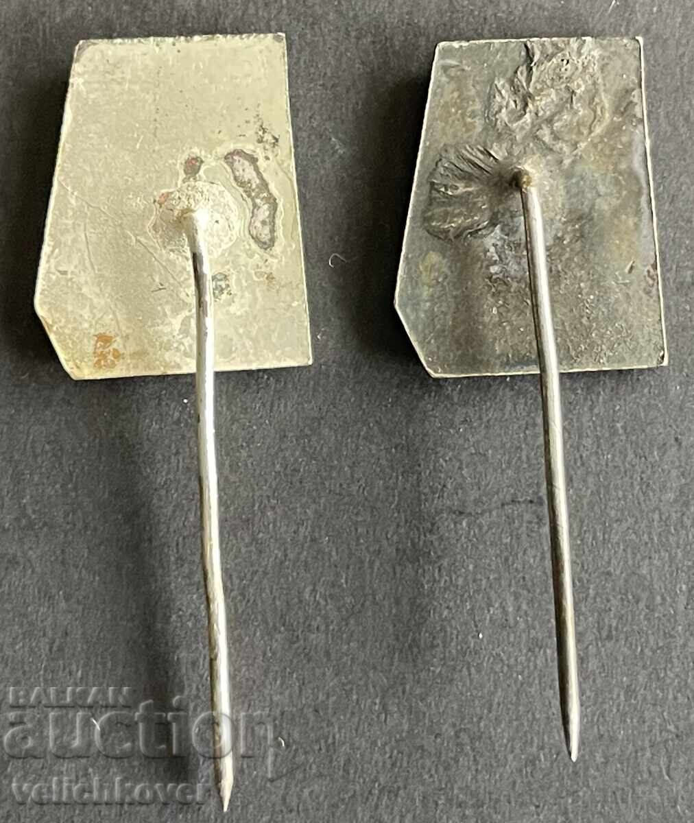 42374 Βουλγαρία 2 τουριστικά σήματα ΒΤΣ κορυφή Βίχρεν 2915μ. Π με τιμή 8.00 BGN | € 4.09 42374 Βουλγαρία 2 τουριστικά σήματα ΒΤΣ κορυφή Βίχρεν 2915μ. Π με τιμή 8.00 BGN | € 4.09