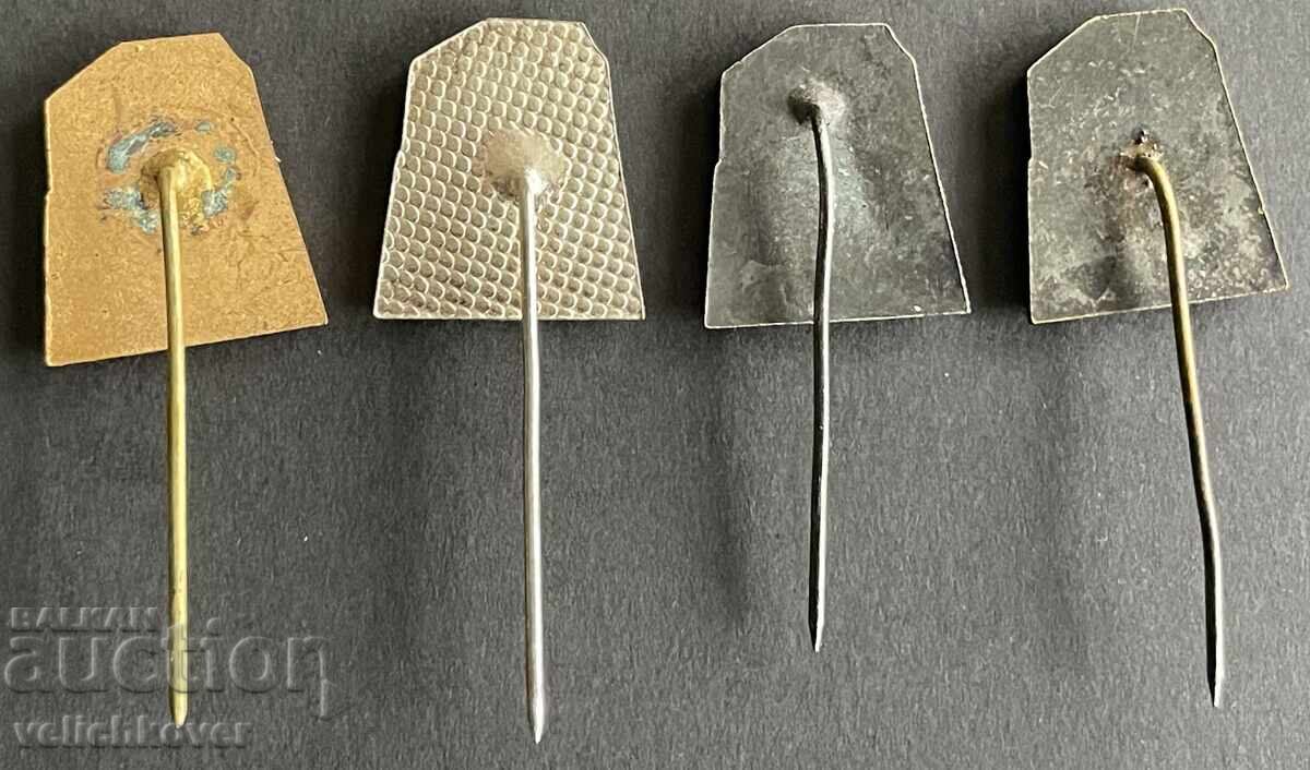 42375 България 4 туристически знака БТС връх Мусала 2925г. с цена 20.00 лв. | € 10.23 42375 България 4 туристически знака БТС връх Мусала 2925г. с цена 20.00 лв. | € 10.23