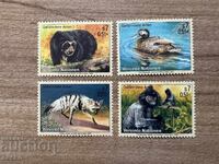 ΟΗΕ Βιέννη - Απειλούμενα Ζώα (2001) MNH