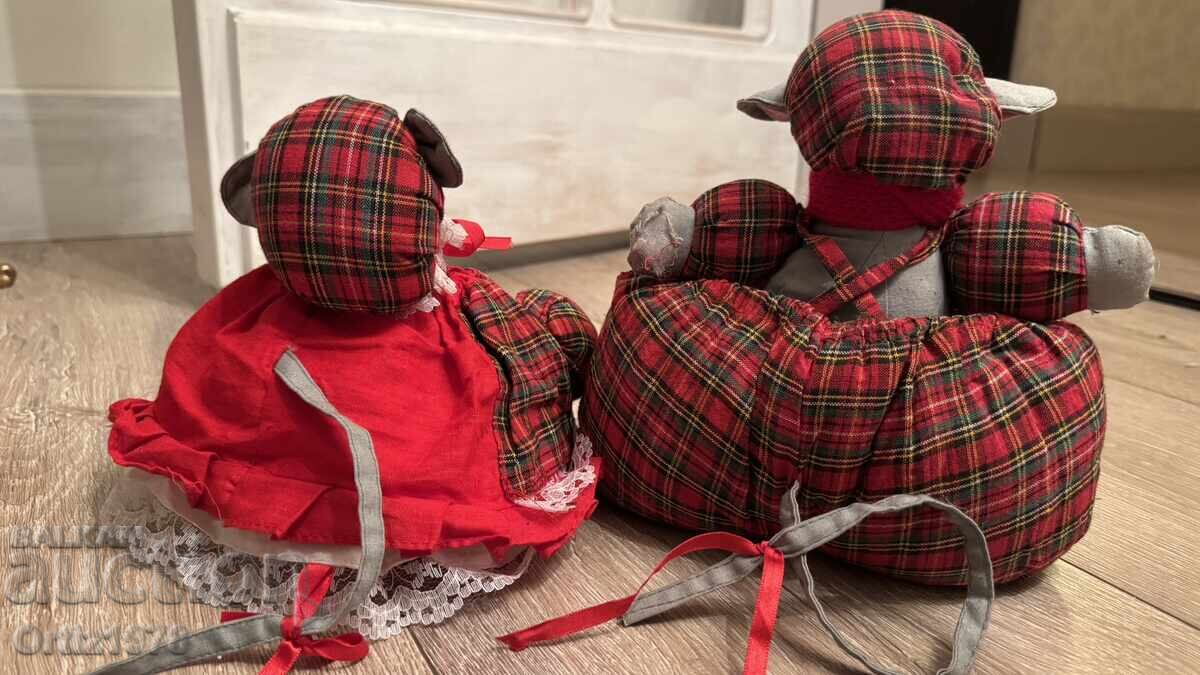 Двойка винтидж Коледни мишлета– Норвегия. с цена 83.00 лв. | € 42.44 Двойка винтидж Коледни мишлета– Норвегия. с цена 83.00 лв. | € 42.44