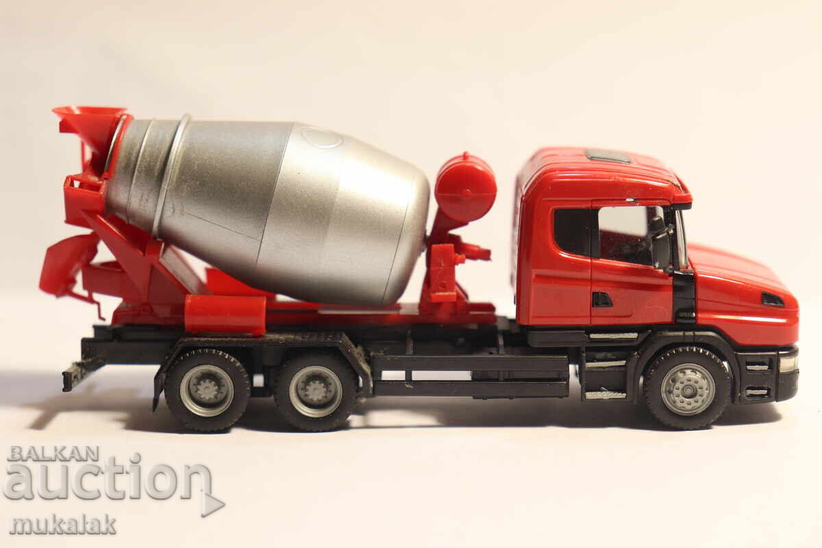 Livrarea HERPA H0 1/87 SCANIA BETONIERĂ CAMION MODEL Livrarea HERPA H0 1/87 SCANIA BETONIERĂ CAMION MODEL