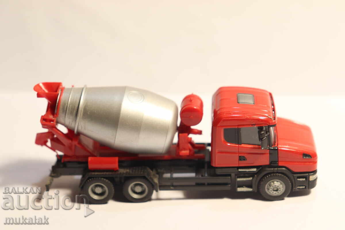 HERPA H0 1/87 SCANIA BETONIERĂ CAMION MODEL - 5 HERPA H0 1/87 SCANIA BETONIERĂ CAMION MODEL - 5