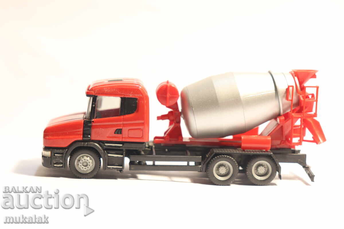 HERPA H0 1/87 SCANIA BETONIERĂ CAMION MODEL HERPA H0 1/87 SCANIA BETONIERĂ CAMION MODEL