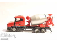 HERPA H0 1/87 SCANIA BETONIERĂ CAMION MODEL