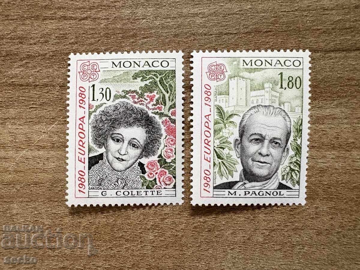 Monaco - Mărci EUROPA - Personalități (1980) MNH Monaco - Mărci EUROPA - Personalități (1980) MNH