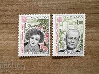 Monaco - Mărci EUROPA - Personalități (1980) MNH