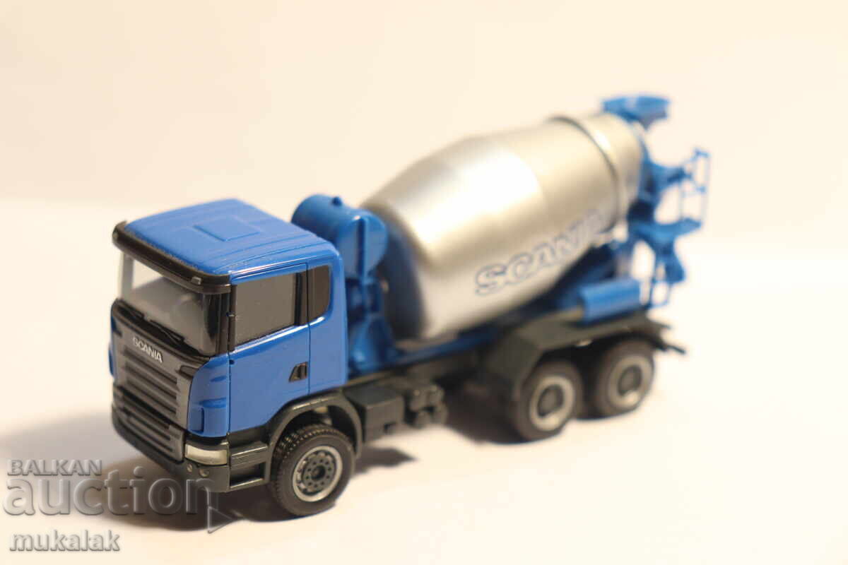 HERPA?? WIKING ?? H0 1/87 SCANIA BETONIERĂ CAMION MODEL cu preț 40.00 BGN | € 20.45 HERPA?? WIKING ?? H0 1/87 SCANIA BETONIERĂ CAMION MODEL cu preț 40.00 BGN | € 20.45