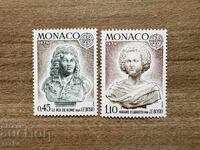 Μονακό - Μάρκες EUROPA - Γλυπτά του J. F. Bozio (1974) MNH