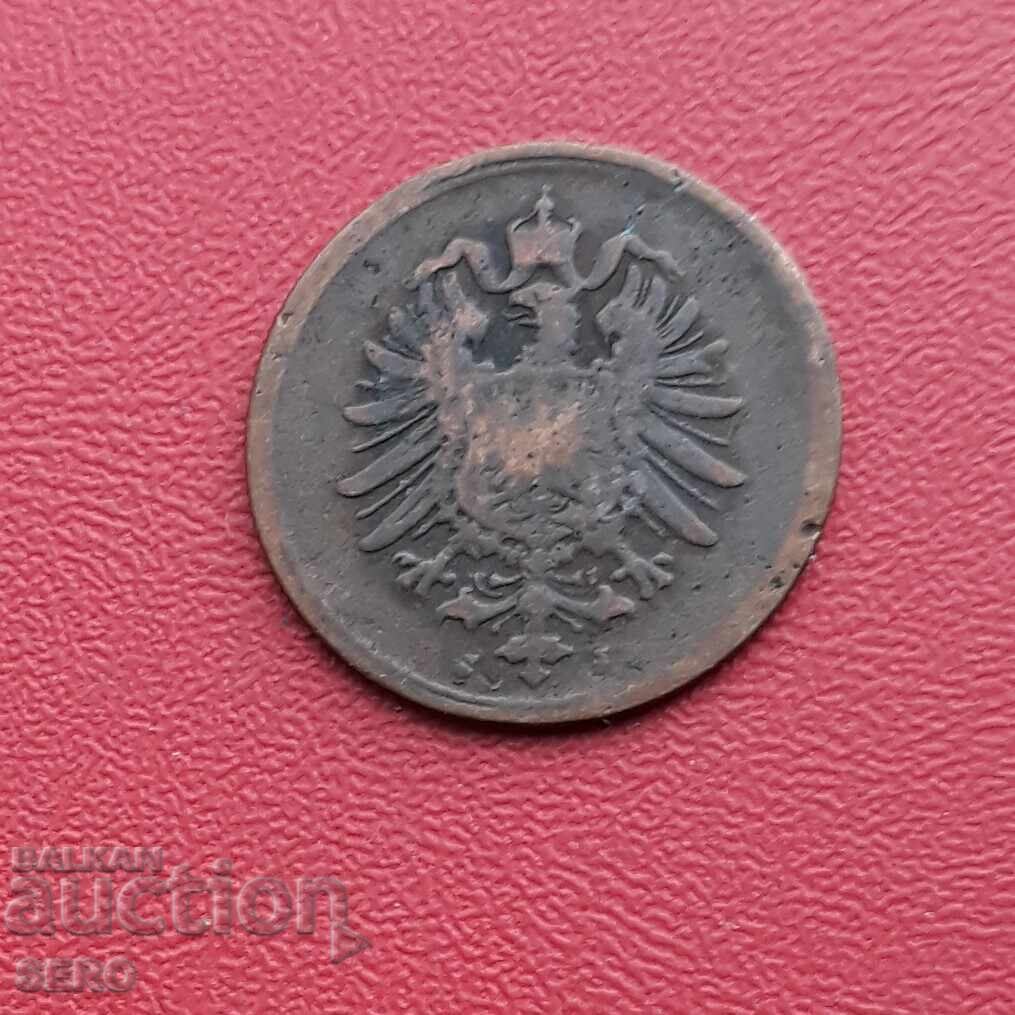 Γερμανία - 1 πφένιχ 1887 J - Αμβούργο με τιμή 1.50 BGN | € 0.77 Γερμανία - 1 πφένιχ 1887 J - Αμβούργο με τιμή 1.50 BGN | € 0.77