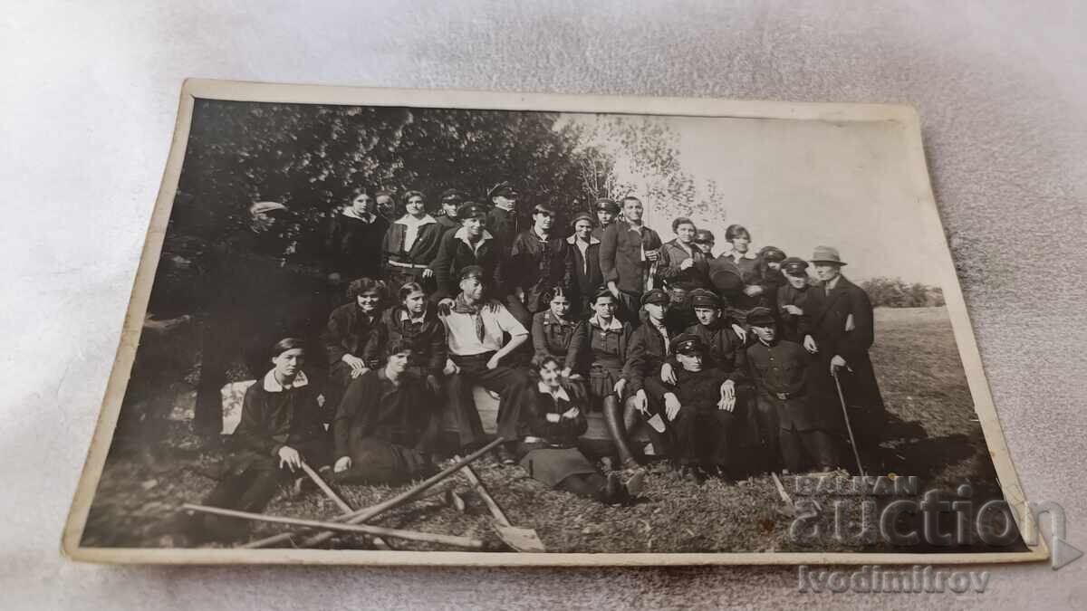 Φωτογραφία Λουkoviτ μαθητές της VII τάξης με τον δάσκαλό τους 1929 Φωτογραφία Λουkoviτ μαθητές της VII τάξης με τον δάσκαλό τους 1929