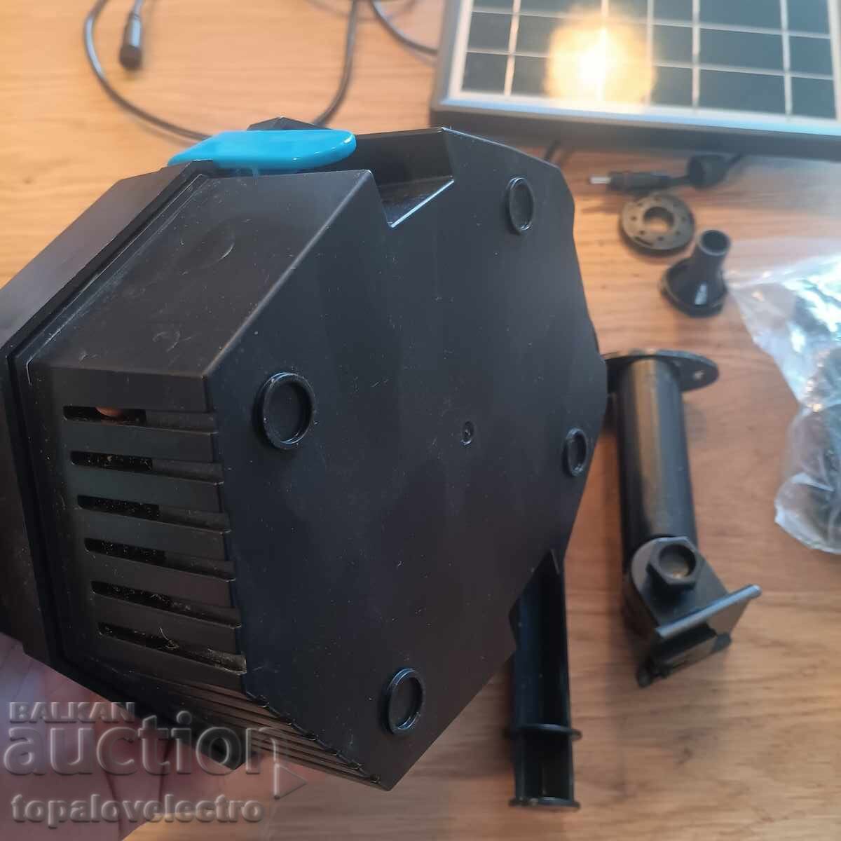 Соларен филтър с помпа Biling 8W и батерия 3600 mAh, 405 L/h - 6 Соларен филтър с помпа Biling 8W и батерия 3600 mAh, 405 L/h - 6