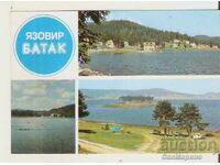Картичка  България  Язовир Батак 8*