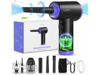 НОВА! Електрическа прахосмукачка с компресиран въздух 3-в-1