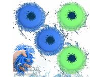 NOU! Set de 4 frisbee-uri acvatice, 17 cm – jucărie pentru piscină
