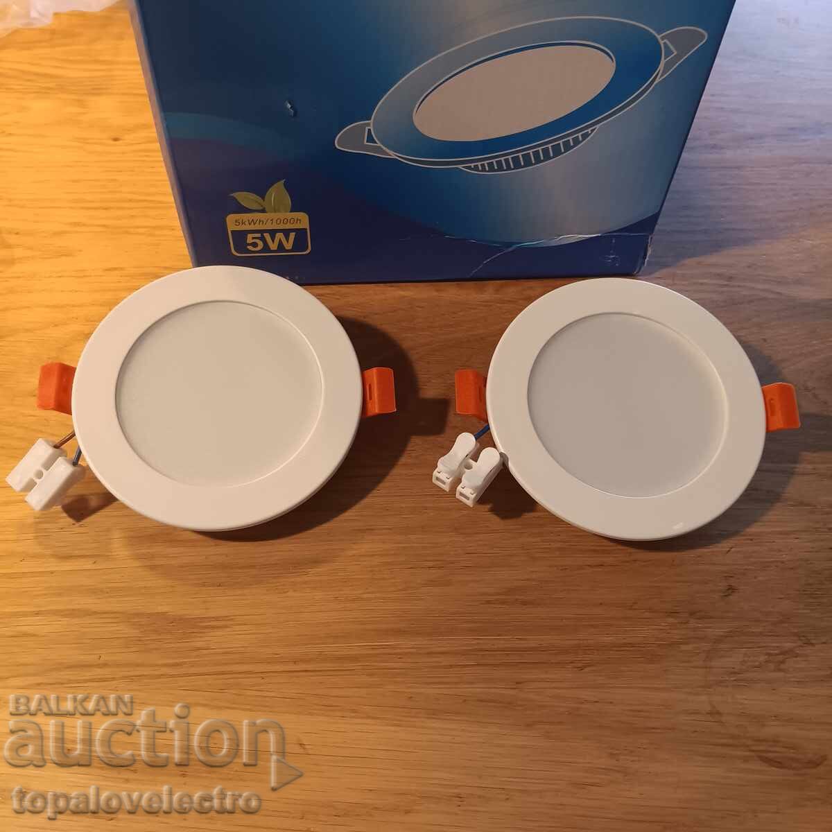 ΚΑΙΝΟΥΡΓΙΟ! Σετ 24 LED σποτ, 5W, εξαιρετικά λεπτά, 6000K ψυχρό - 5 ΚΑΙΝΟΥΡΓΙΟ! Σετ 24 LED σποτ, 5W, εξαιρετικά λεπτά, 6000K ψυχρό - 5
