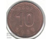 Coreea de Sud - 10 Won - 2007 - KM# 103