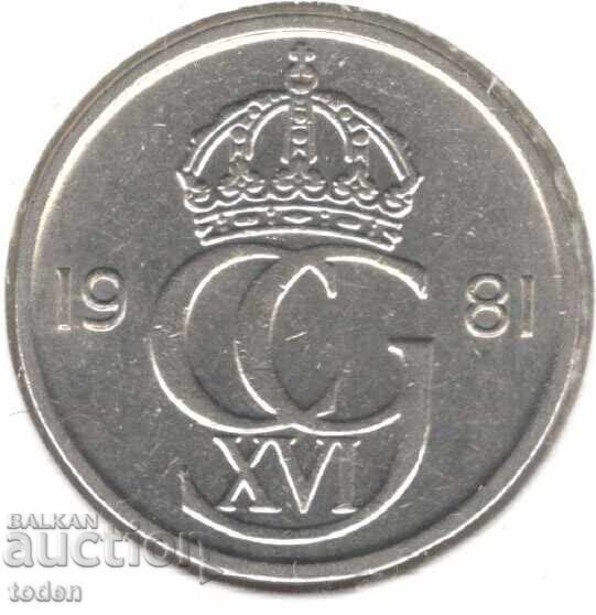 Suedia - 50 Øre - 1981 U-KM# 855 - Carl XVI Gustaf Suedia - 50 Øre - 1981 U-KM# 855 - Carl XVI Gustaf