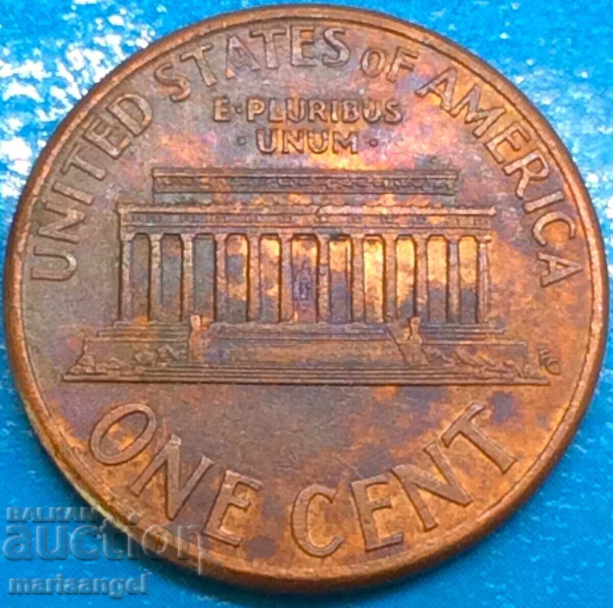 Delivery of USA 1 Cent 2000 Liberty Lincoln Delivery of USA 1 Cent 2000 Liberty Lincoln