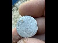 Австрия 3 кройцера Карл Vl 1714г. Сребро