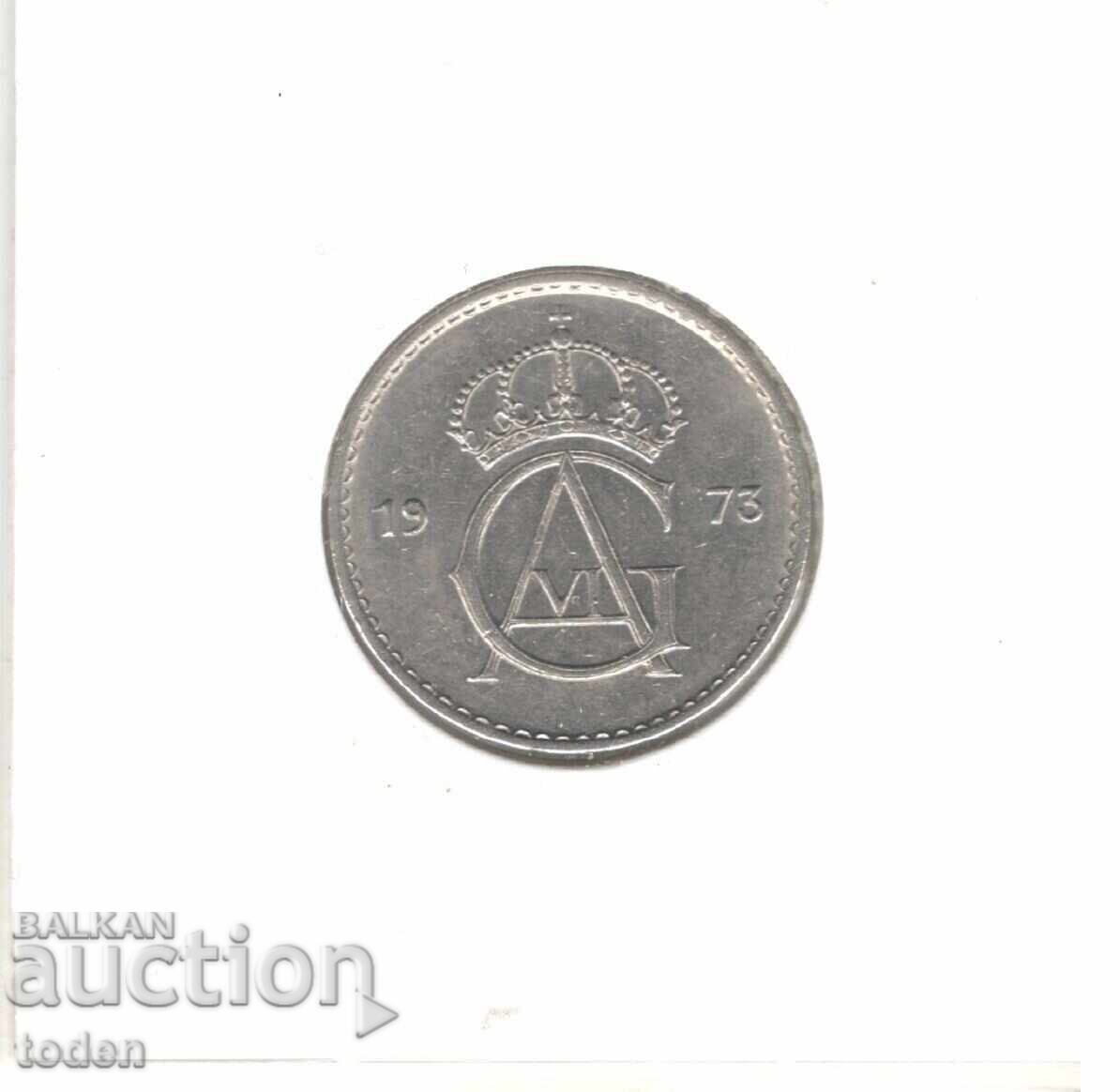 Licitație Suedia - 50 Øre - 1973 U - KM# 837 - Gustaf VI Adolf