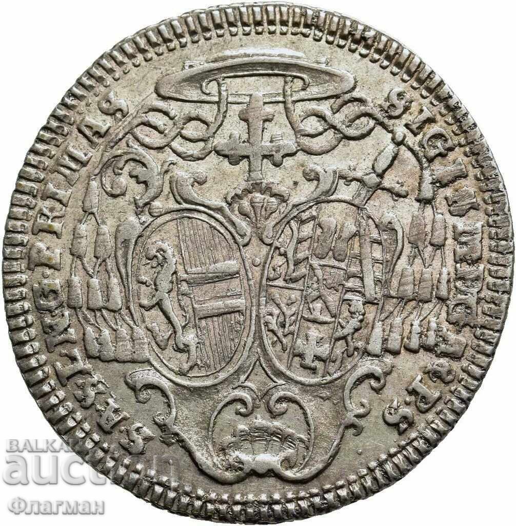 Salzburg 10 Kreuzer 1754, Prințul Sigismund III Schrattenbach /2 cu preț 380.00 BGN | € 194.29 Salzburg 10 Kreuzer 1754, Prințul Sigismund III Schrattenbach /2 cu preț 380.00 BGN | € 194.29