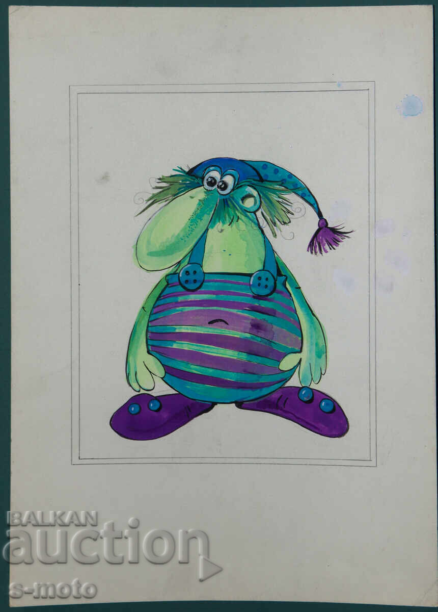 Картина сценография детски куклен театър с цена 150.00 лв. | € 76.69 Картина сценография детски куклен театър с цена 150.00 лв. | € 76.69