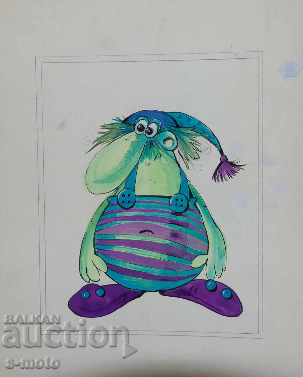 Аукцион Картина сценография детски куклен театър Аукцион Картина сценография детски куклен театър