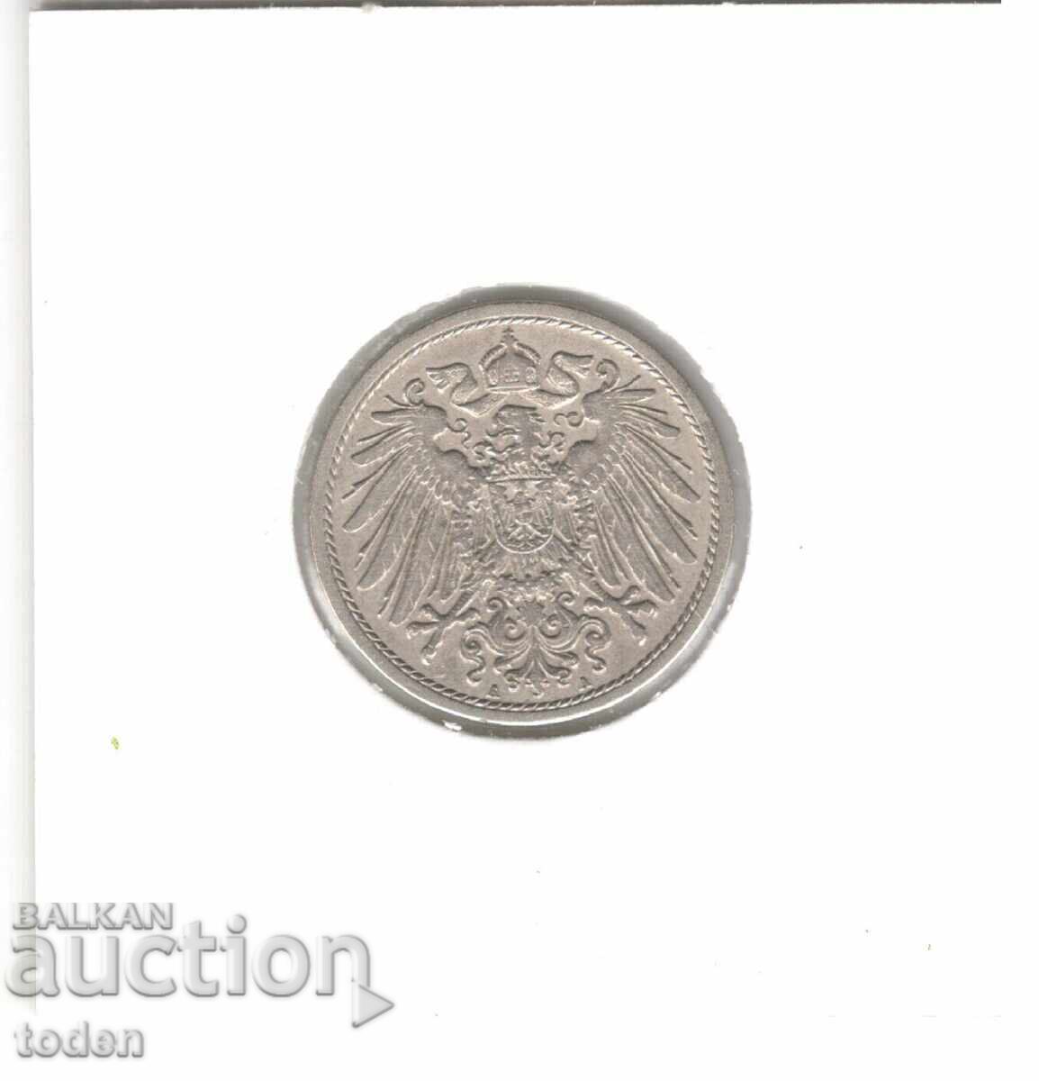 Доставка на Germany-10 Pfennig-1906 A-KM# 12-Wilhelm II-small shield Доставка на Germany-10 Pfennig-1906 A-KM# 12-Wilhelm II-small shield