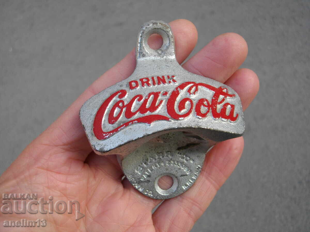 Collectible Metal Wall Bottle Opener Coca-Cola Germany