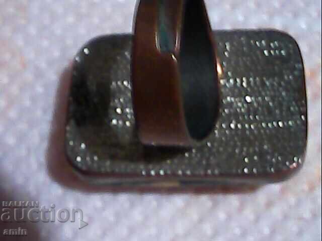 Παράδοση μαssivικό ασημένιο δαχτυλίδι Παράδοση μαssivικό ασημένιο δαχτυλίδι