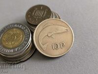 Monedă - Irlanda - 10 pence | 1975
