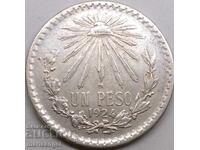 Mexic 1 peso 1924 argint 0.720