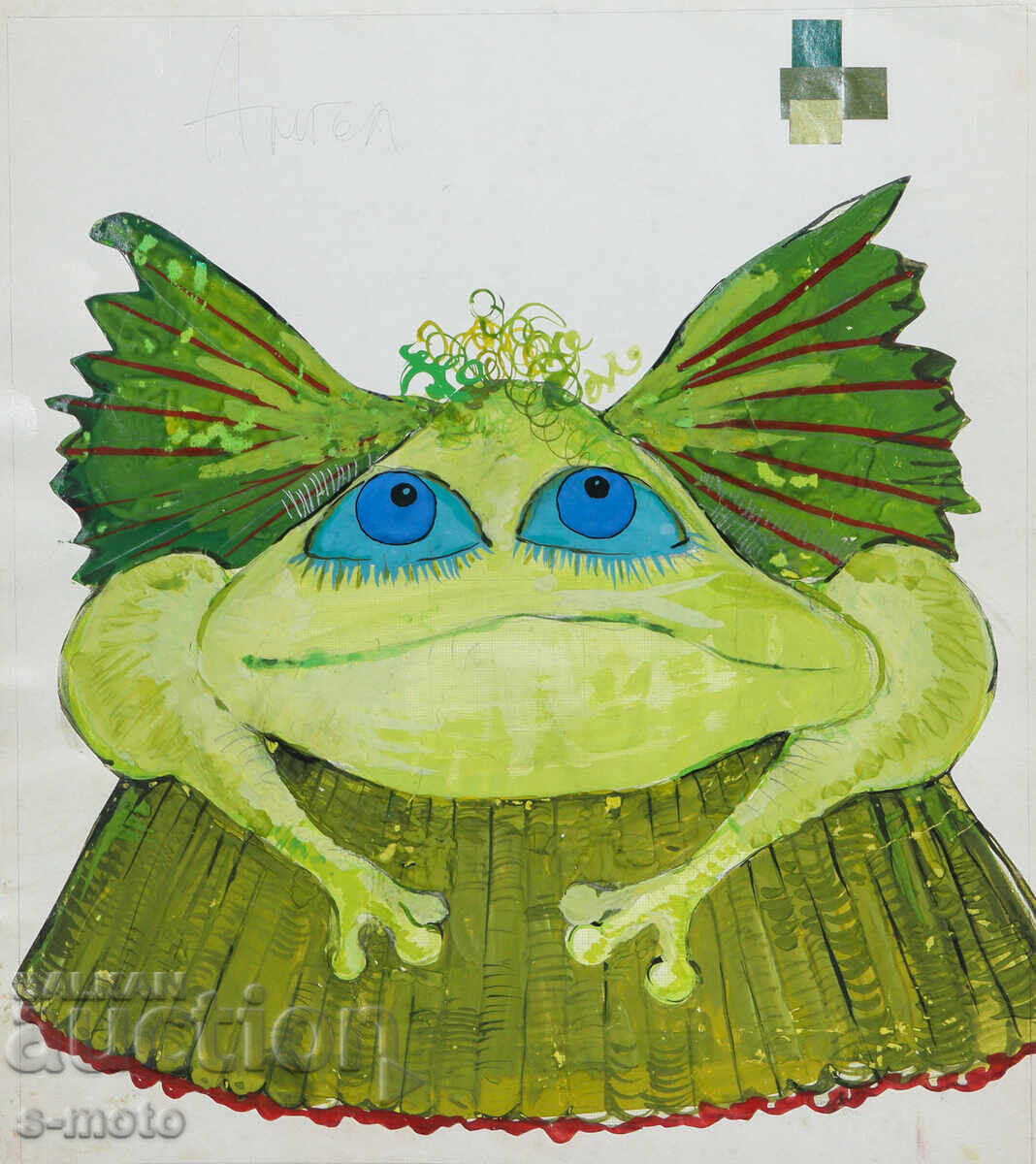 Картина сценография куклен театър Картина сценография куклен театър