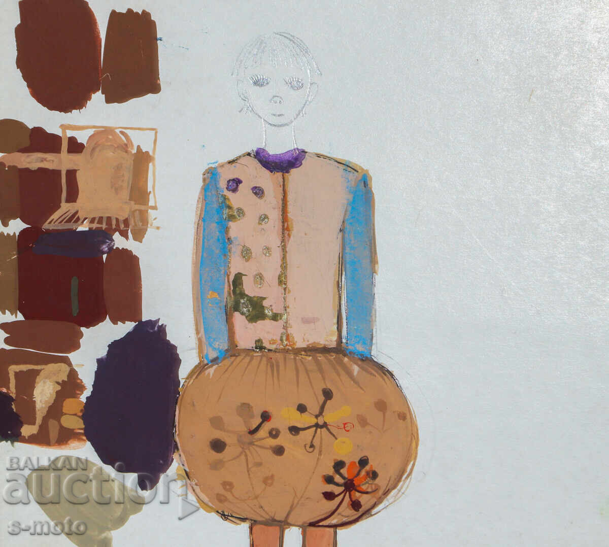 Доставка на Картина сценография куклен театър Доставка на Картина сценография куклен театър