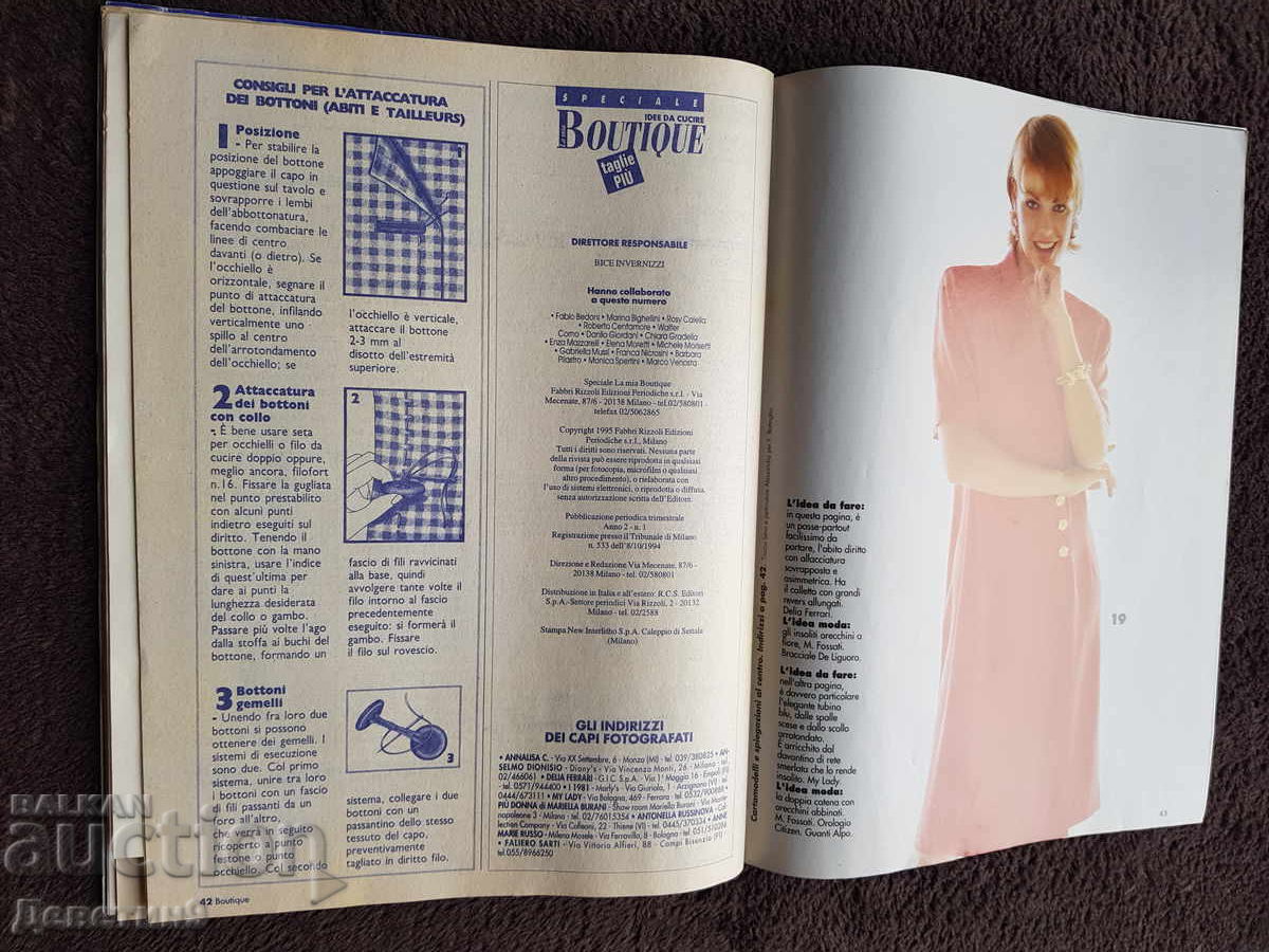 Revista "Boutique" - Ediție specială 1995 - 7 Revista "Boutique" - Ediție specială 1995 - 7